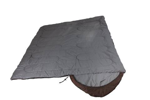 Спальный мешок INDIANA "CAMPER EXTREME" R-zip (черный) t +9/-27, правый