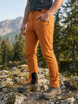 Брюки летние Softshell ходовые "Памир" (горчица)