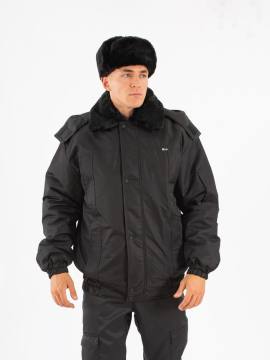 Куртка зимняя "Барс К" (мембрана, черный)