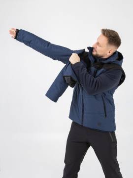 Куртка демисезонная "Кальжир" (синий меланж)
