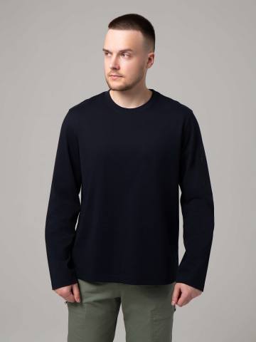 Лонгслив мужской STROBBS (темно-синий) Е2504-2