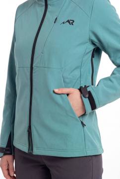Куртка женская Softshell "Береть" (бирюзовый)