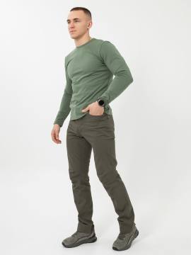 Лонгслив мужской арт.9337 (зеленый)