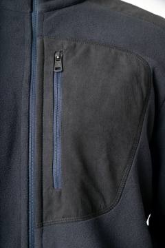 Куртка мужская "Чегет" (флис 400 темно-синий 524)