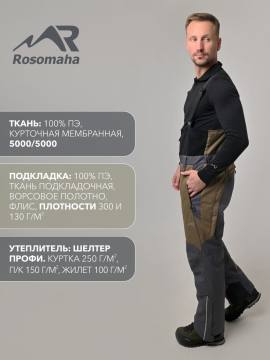 Костюм "Иркут" (хаки/графит)