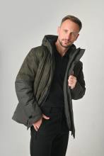 Куртка утепленная "Маджар" (камуфляж/олива)