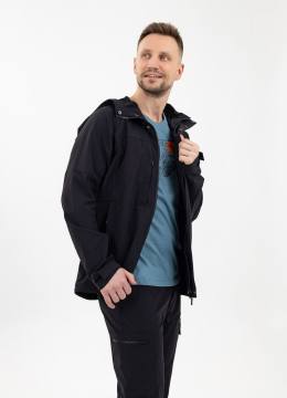 Куртка летняя Softshell "Эльбрус" (черный)
