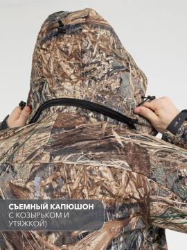 Костюм ветрозащитный "Ирбис Н" (софтшел, лесная расцветка)