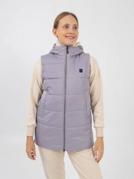 Жилет женский утепленный "Нева" (серый)