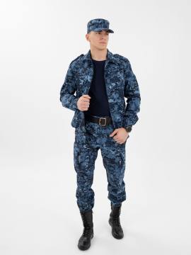 Кепи летние "Спектр" (рип-стоп, синяя "цифра")