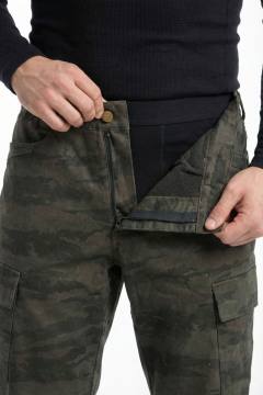 Брюки утепленные "Кодар" на флисе (камуфляж 4-2)