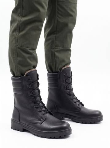 Ботинки зимние "Ranger" 015 с выс. берцами (нат. мех)