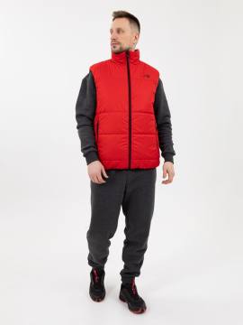 Жилет двухсторонний "Архыз" (черный/красный) 