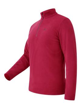 Куртка-анорак флисовая (бордовый)