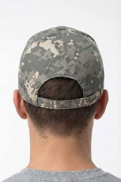 Бейсболка летняя (сорочечная "серый пиксель") Р