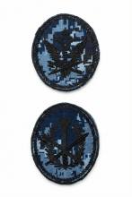 Комплект шевронов вышитый ФСИН территориальные органы ("меркурий")