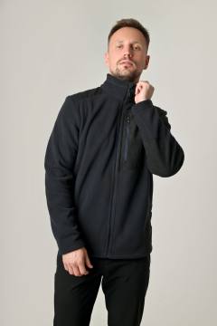 Куртка мужская "Чегет" (флис 400 темно-синий 524)