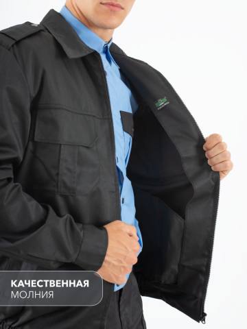 Куртка летняя "Бастион" (черный)
