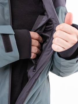 Комбинезон утепленный "Енисей" проклеен. (морская волна/серый)