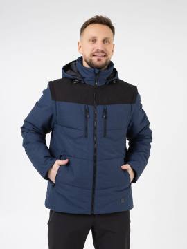 Куртка демисезонная "Кальжир" (синий меланж)